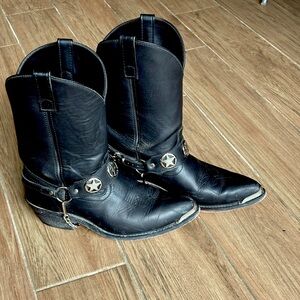 Vintage leather boots
